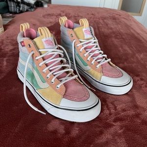 Winterized Sk8 Hi Vans